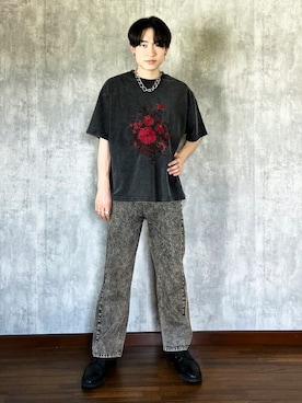 「アイテム（イヤリング）」を使った、SOUTAさん（メンズ・170cm・20代）の夏コーディネート