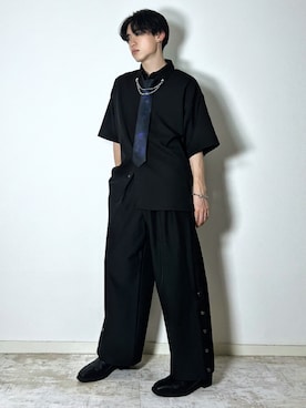 「アイテム（フォーマルスーツ/小物）」を使った、SOUTAさん（メンズ・170cm）の夏コーディネート