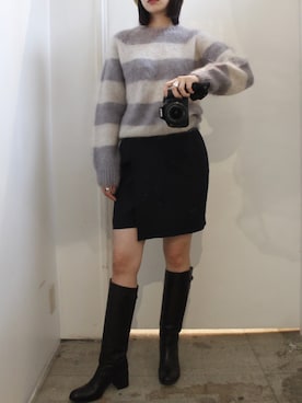 「新星WEARISTAにエントリー」｜natsumi/古着コーデさん（レディース・162cm）の冬コーディネート