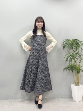 「アイテム（ワンピース、その他）」を使った、おまみさん（レディース・162cm）の夏コーディネート