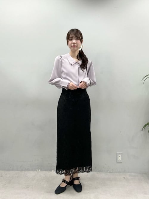 セール】〈osono〉重ね衿配色ブラウス（シャツ/ブラウス）｜natural