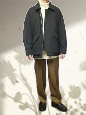 icedcoffeeさん（メンズ・166cm）の冬コーディネート