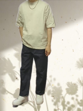 「LIDNM（リドム）のアイテム（アクセサリー）」を使った、icedcoffeeさん（メンズ・167cm）の夏コーディネート