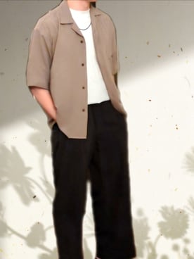 「KANGOL（カンゴール）のアイテム（トップス）」を使った、icedcoffeeさん（メンズ・167cm）の夏コーディネート