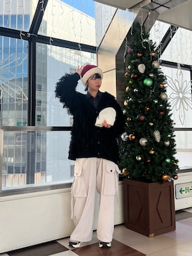 「クリスマスコーデ」｜ﾊﾟェさん（レディース・166cm・20代）の冬コーディネート