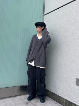 「アイテム（ハンチング/ベレー帽）」を使った、ﾊﾟェさん（レディース・166cm・20代）の夏コーディネート