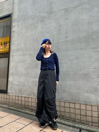 Riu ショルダーベルトフリンジニット yohji yamamoto 朝倉ペイント手編みタートルB