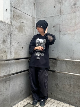 「GU（ジーユー）のアイテム」を使った、ﾊﾟェさん（レディース・166cm）の夏コーディネート