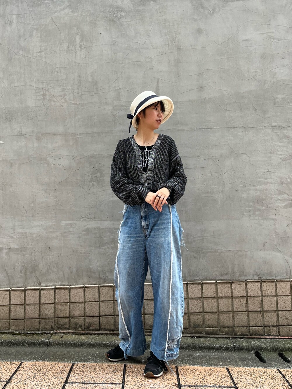 【シャポードオー】シルクブレードエッジアップクロッシェ  ベージュ Chapeau d' O（シャポードオー）の「【Chapeau d' O】Si Braid