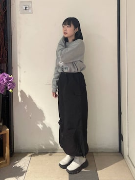 ミユさん（レディース・160cm・10代）の冬コーディネート