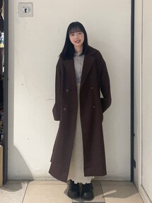 ウールライクロングコート 281192を使った人気ファッション