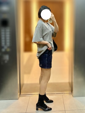 「HERMES（エルメス）のアイテム」を使った、maaさん（レディース・160cm）の夏コーディネート