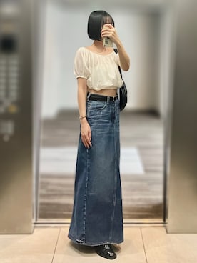 maaさん（レディース・160cm）の夏コーディネート