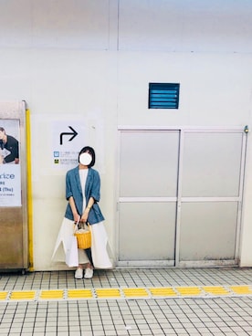 「note et silence （ノートエシロンス）のアイテム（セットアップ）」を使った、maaさん（レディース・160cm）の秋コーディネート