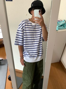 「SESSIONS（セッション）のアイテム」を使った、masakiさん（メンズ・171cm）の夏コーディネート