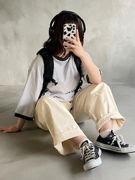 ヒカルさん（レディース・154cm）の春コーディネート