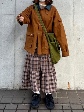 ヒカルさん（レディース・154cm）の冬コーディネート