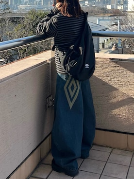 「EPNK（イーピーエヌケー）のアイテム」を使った、ヒカルさん（レディース・154cm）の夏コーディネート