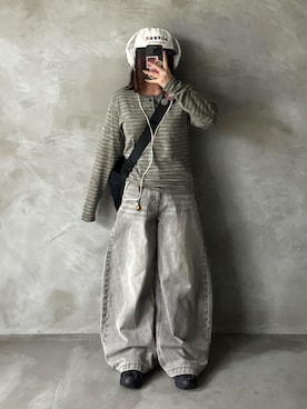 ヒカルさん（レディース・154cm）の夏コーディネート