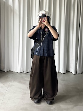 ヒカルさん(レディース・154cm)の夏コーディネート