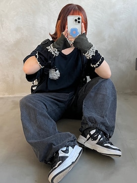 「epnok（エプノック）のアイテム」を使った、ヒカルさん（レディース・154cm）の夏コーディネート