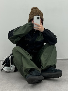 「sedacle（セダクル）のアイテム」を使った、ヒカルさん（レディース・154cm）の冬コーディネート