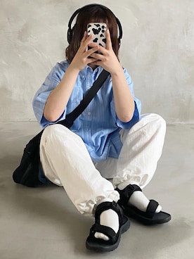 ヒカルさん（レディース・154cm）の夏コーディネート