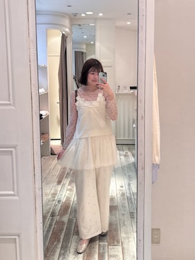 「mystic（ミスティック）のアイテム（ボストンバッグ）」を使った、り おさん（レディース・170cm）の春コーディネート
