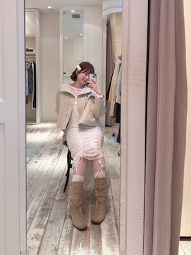 り おさん（レディース・170cm）の春コーディネート