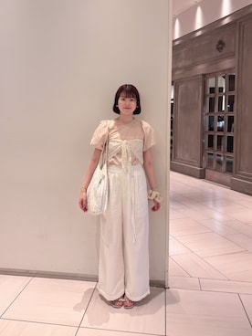 「mystic（ミスティック）のアイテム（財布/小物）」を使った、り おさん（レディース・170cm）の夏コーディネート