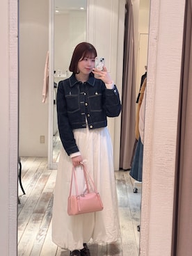 り おさん（レディース・170cm）の春コーディネート