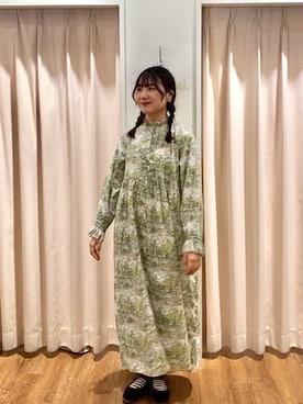 「TSUHARU by Samansa Mos2（ツハルバイサマンサモスモス）のアイテム」を使った、もなみさん（レディース・160cm）の夏コーディネート