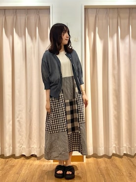 もなみさん（レディース・160cm）の夏コーディネート