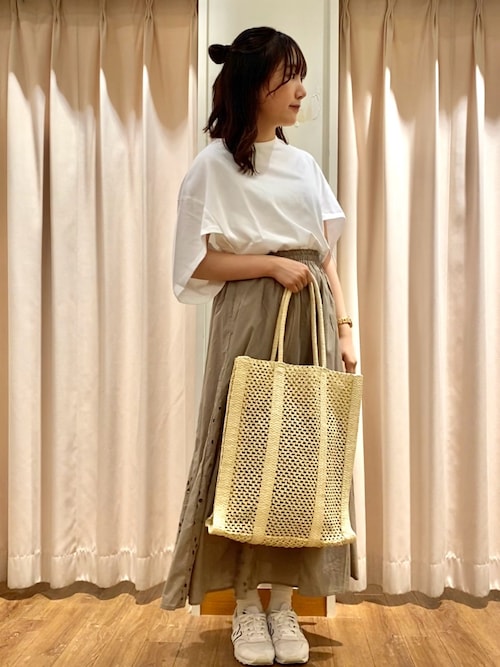 希少美品✨サマンサモスモス kazumi レースカゴバッグ　ベージュ サマンサモスモス» kazumiさんコラボ マルチウェイレースカゴ