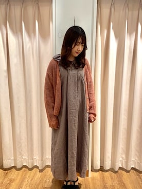 「TSUHARU by Samansa Mos2（ツハルバイサマンサモスモス）のアイテム」を使った、もなみさん（レディース・160cm）の夏コーディネート