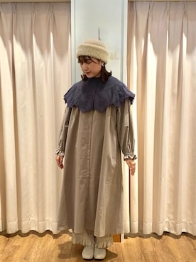 「Samansa Mos2（サマンサ モスモス）のアイテム」を使った、もなみさん（レディース・160cm）の秋コーディネート