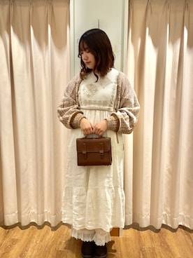 「TSUHARU by Samansa Mos2（ツハルバイサマンサモスモス）のアイテム」を使った、もなみさん（レディース・160cm）の秋コーディネート