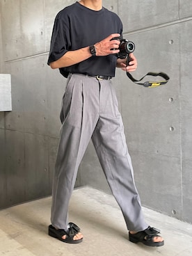 minimal +αさん（メンズ・173cm）の夏コーディネート
