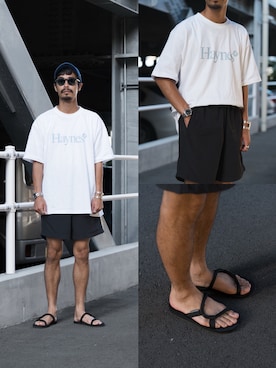 「HELLY HANSEN(ヘリーハンセン)のアイテム」を使った、minimal +αさん(メンズ・173cm)の夏コーディネート