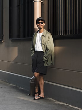 「HELLY HANSEN(ヘリーハンセン)のアイテム」を使った、minimal +αさん(メンズ・173cm)の秋コーディネート