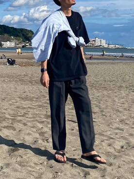 minimal +αさん（メンズ・173cm）の夏コーディネート