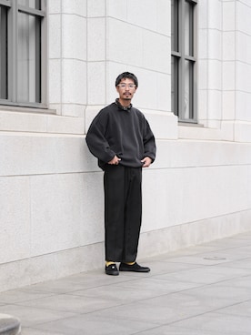 「Wrangler（ラングラー）のアイテム」を使った、minimal +αさん（メンズ・173cm）の夏コーディネート