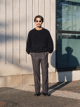 「Freada（フリーダ）のアイテム」を使った、minimal +αさん（メンズ・173cm）の秋コーディネート