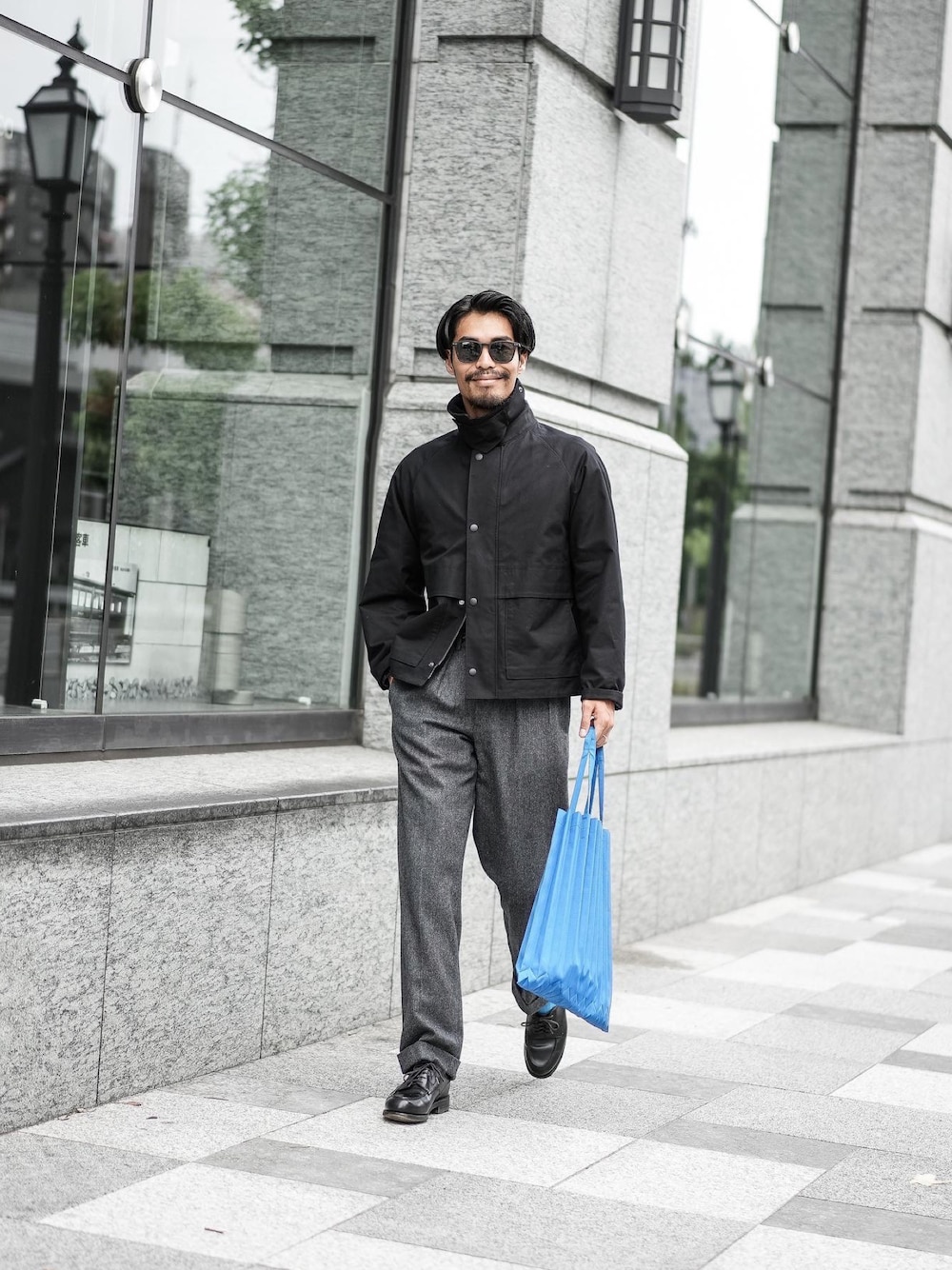 UNIQLO ユーティリティショートブルゾン uniqlo u ユーティリティショートブルゾン blue ユニクロ名作