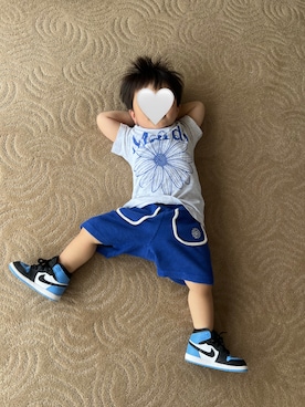 「男の子ベビー」｜KAHOさん（レディース・170cm）の夏コーディネート