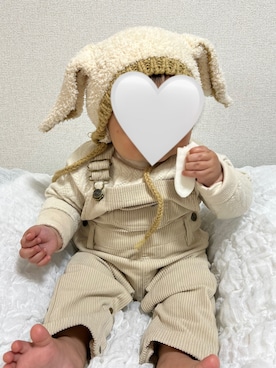 「アイテム（ママ＆ベビー）」を使った、KAHOさん（レディース・170cm）の春コーディネート