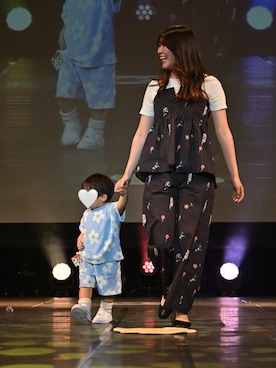 「アイテム（キャミソール）」を使った、KAHOさん（レディース・170cm）の夏コーディネート