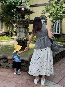 「snidel」｜KAHOさん（レディース・170cm）の夏コーディネート