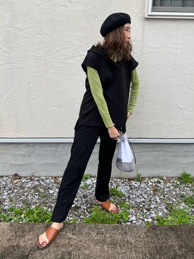 あみぃさん(レディース・161cm)の夏コーディネート