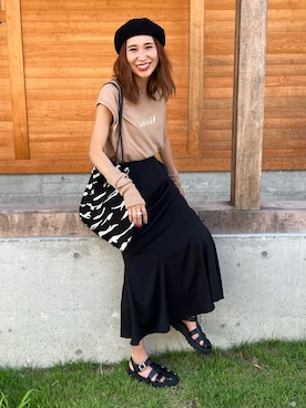 あみぃさん（レディース・161cm）の夏コーディネート